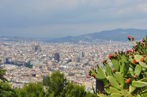 View of Barcelona from Montjuïc Castle View of Barcelona from Montjuïc Castle